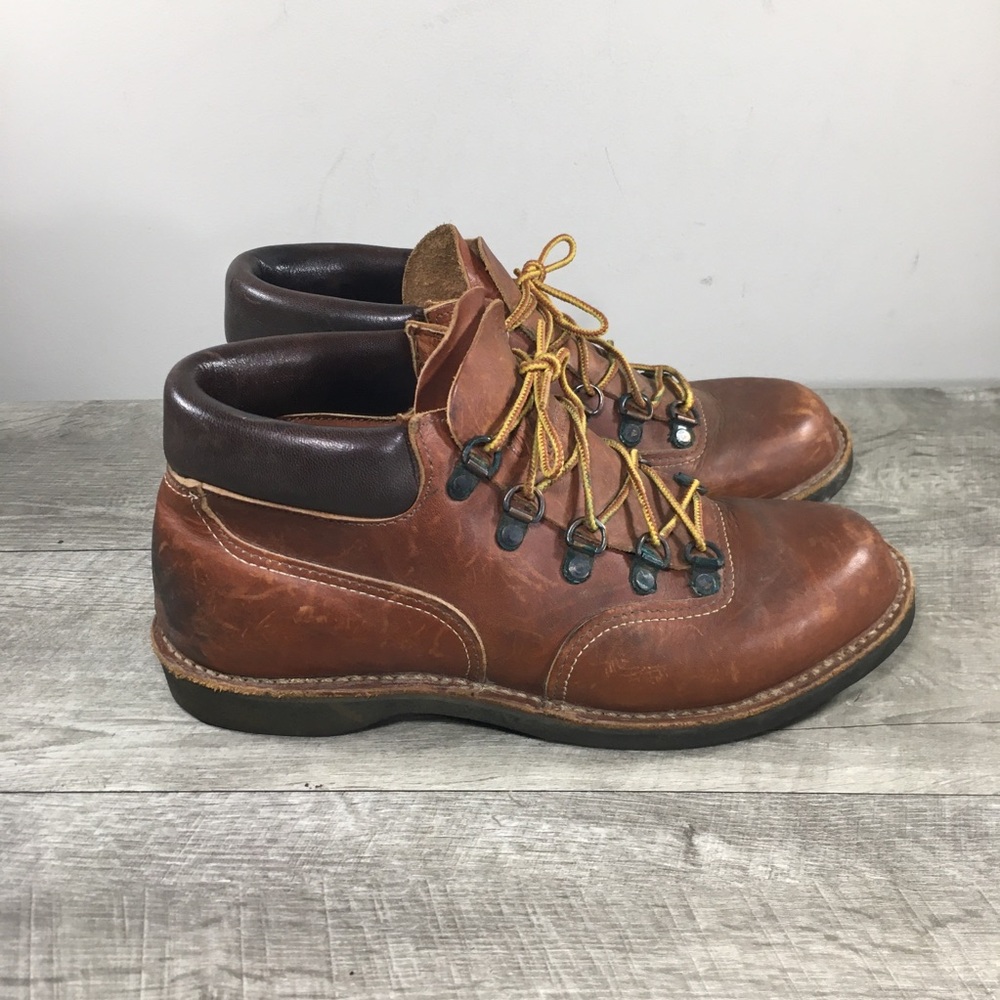 Mens Danner 47900 Mountain Pass Cedar Hiking Hiker Backpacking Leather Boots 9.5